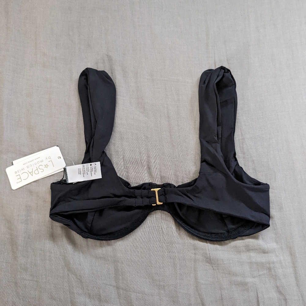 L*Space Tori Bikini Top Black - Picture 12 of 13